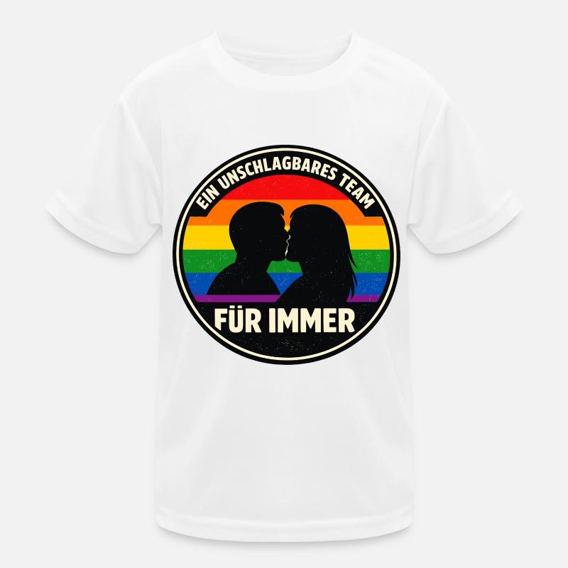 Équipe Imbattable – Pride Love LGBTQ+ T-shirt sport Enfant