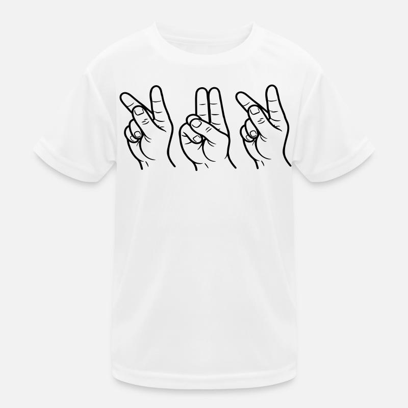Ekivok-Zeichen Kinder Funktions-T-Shirt