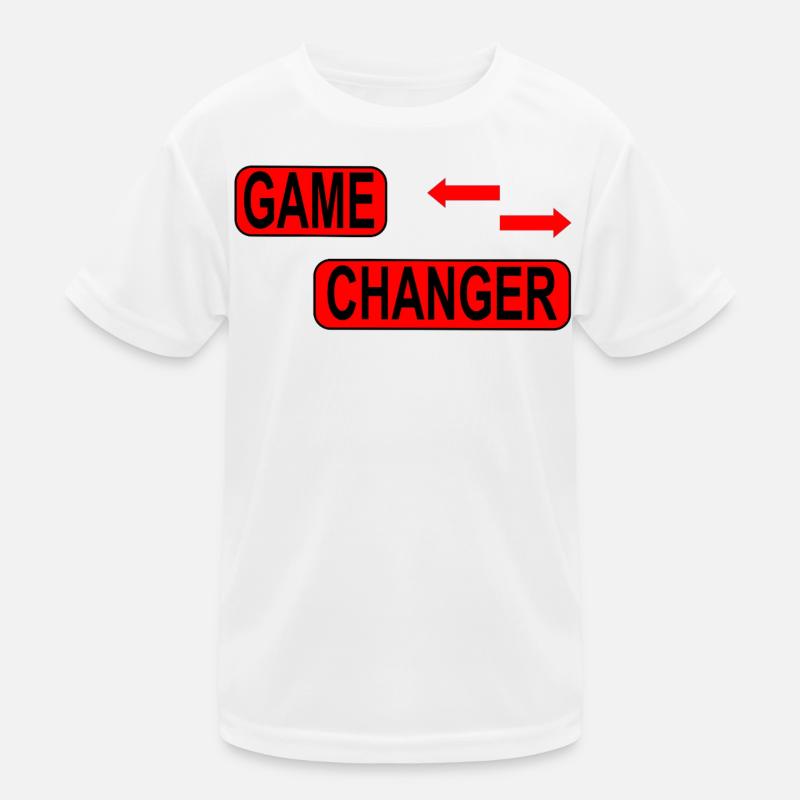 Game Changer / Veränderung / Statement Kinder Funktions-T-Shirt