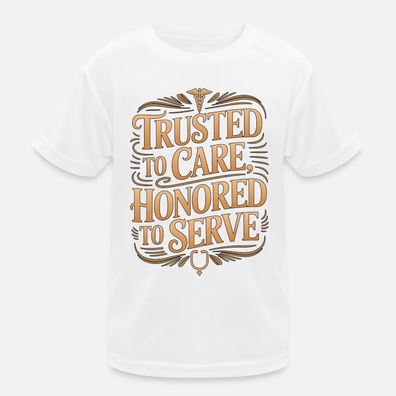 Nurse Practitioner Trusted To Care Primary Care Kids Functional T-Shirt