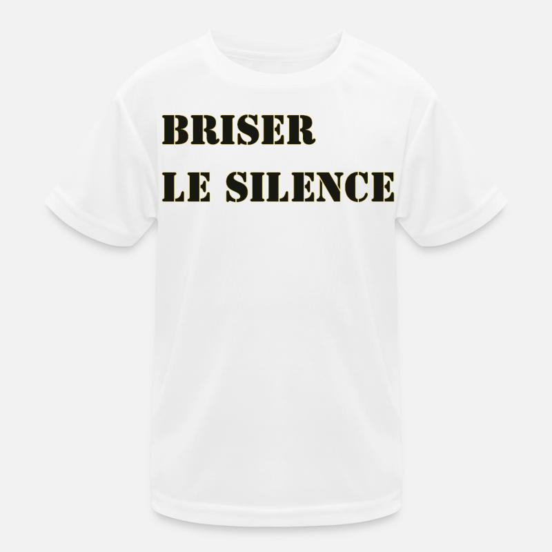 DIE STILLE BRECHEN Kinder Funktions-T-Shirt