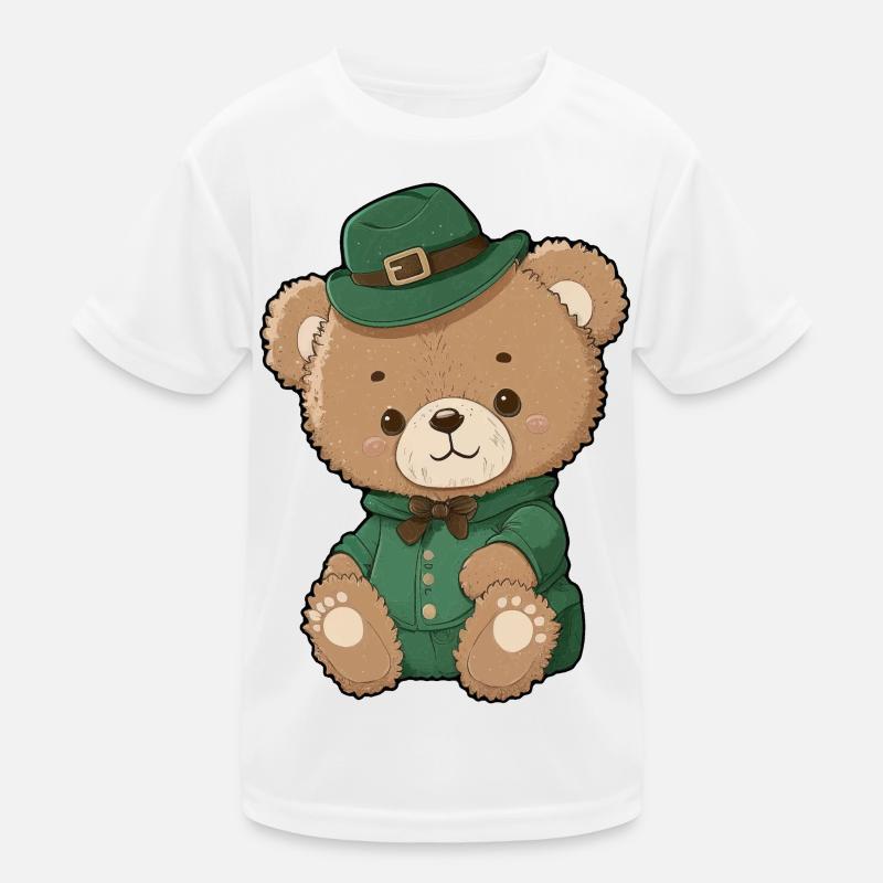 Ours lutin émeraude T-shirt sport Enfant