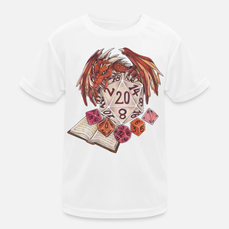Rollenspiel Tabletop D20 Würfel Game Master Kinder Funktions-T-Shirt
