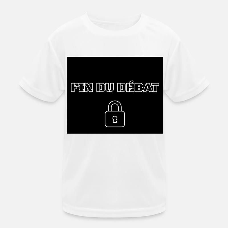 ENDE DER DEBATTE Kinder Funktions-T-Shirt