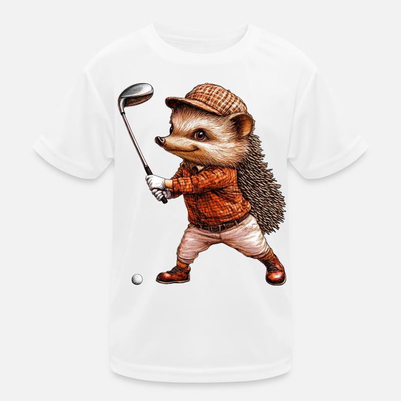 Igel Golf Kinder Funktions-T-Shirt