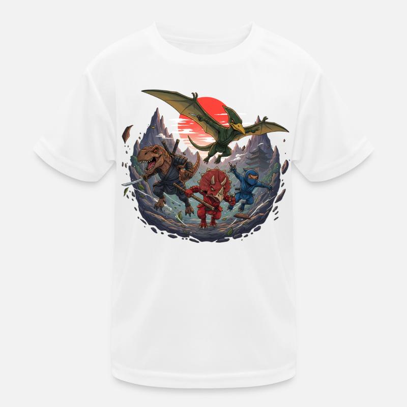 Dino Ninja T-shirt sport Enfant