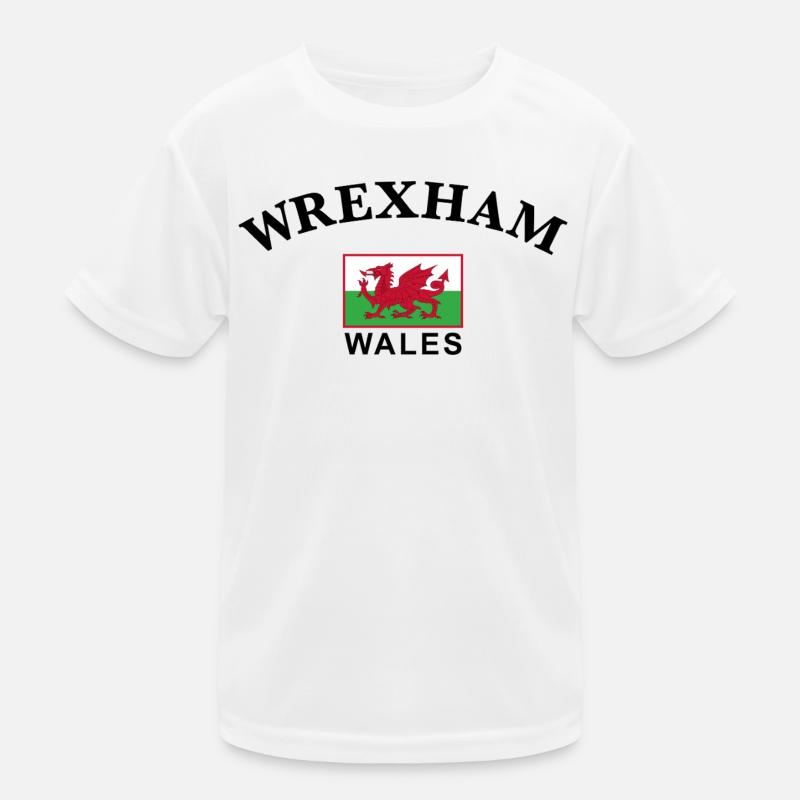 Wrexham, Wales Kinder Funktions-T-Shirt