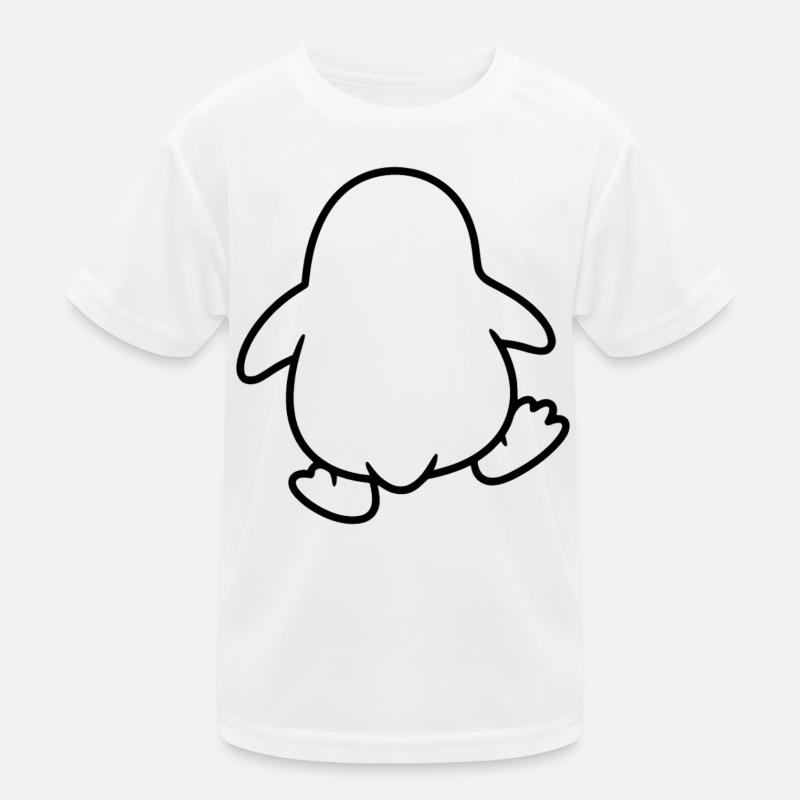 Pinguin watscheln Kinder Funktions-T-Shirt