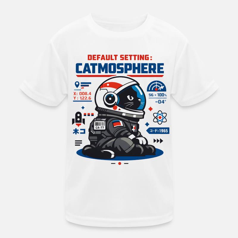 Mode par défaut Catmosphere | Astro Cat T-shirt sport Enfant