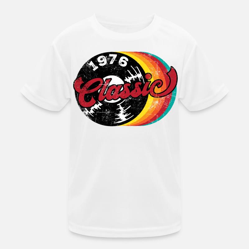 Vintage 1976 Kinder Funktions-T-Shirt