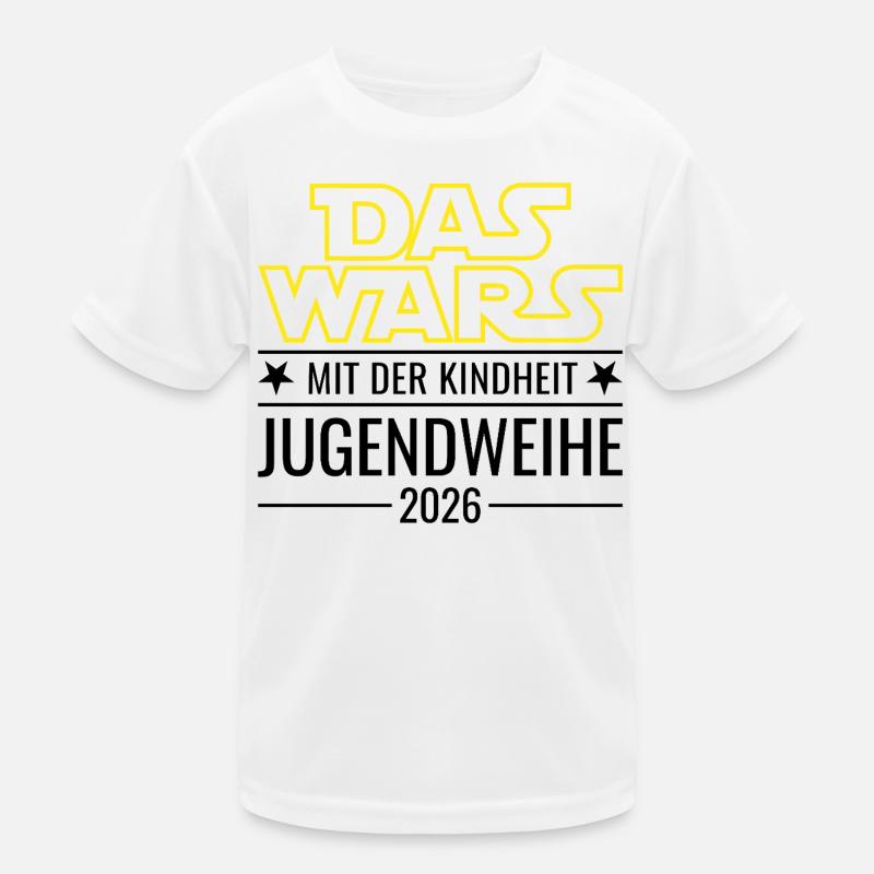 Jugendweihe 2026 Das wars mit der Kindheit Kinder Funktions-T-Shirt