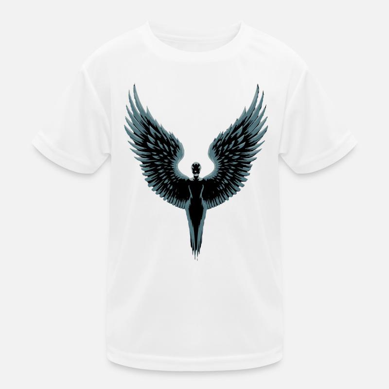 Mystic Angel - Night Flight Wing Form Kids Functional T-Shirt