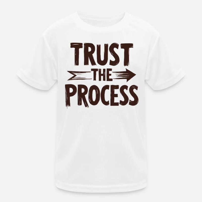 Faites confiance au lettrage avec le graphique en flèche T-shirt sport Enfant