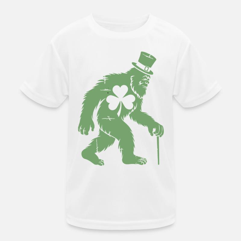 Sasquatch avec Shamrock T-shirt sport Enfant