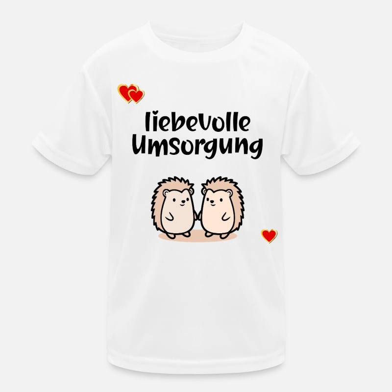 Danke Pflege Umsorgung Kinder Funktions-T-Shirt