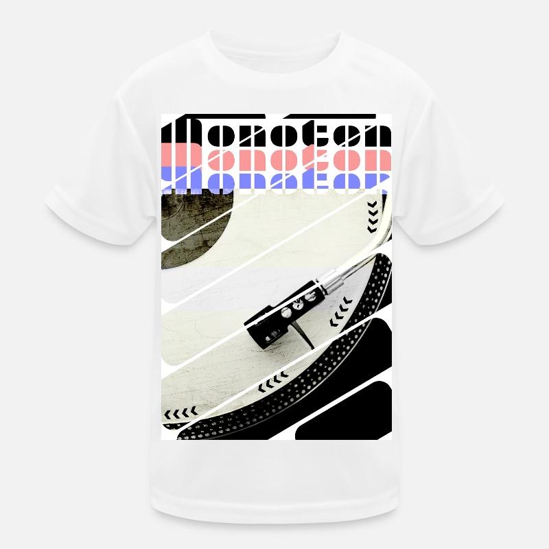 Le son mono - Vinyle rotatif T-shirt sport Enfant