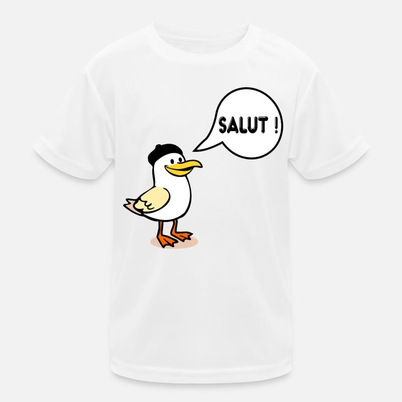 Möwenmütze Hi Kinder Funktions-T-Shirt