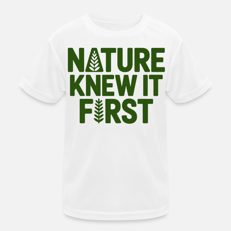 Naturopath Nature Knew It First Professional  Kids Functional T-Shirt