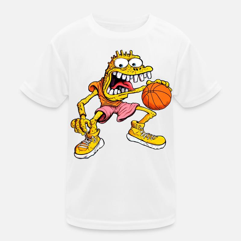 Monstre de basket-ball T-shirt sport Enfant