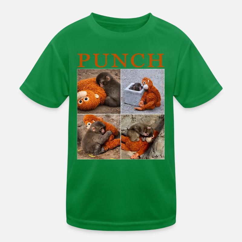 Team Monkey Punch Kids Functional T-Shirt