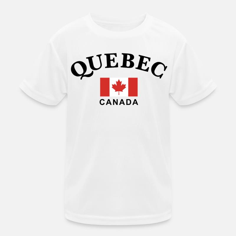 Quebec, Canada Kids Functional T-Shirt