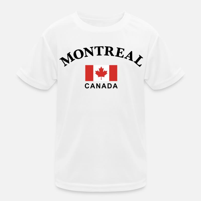 Montreal, Canada Kids Functional T-Shirt