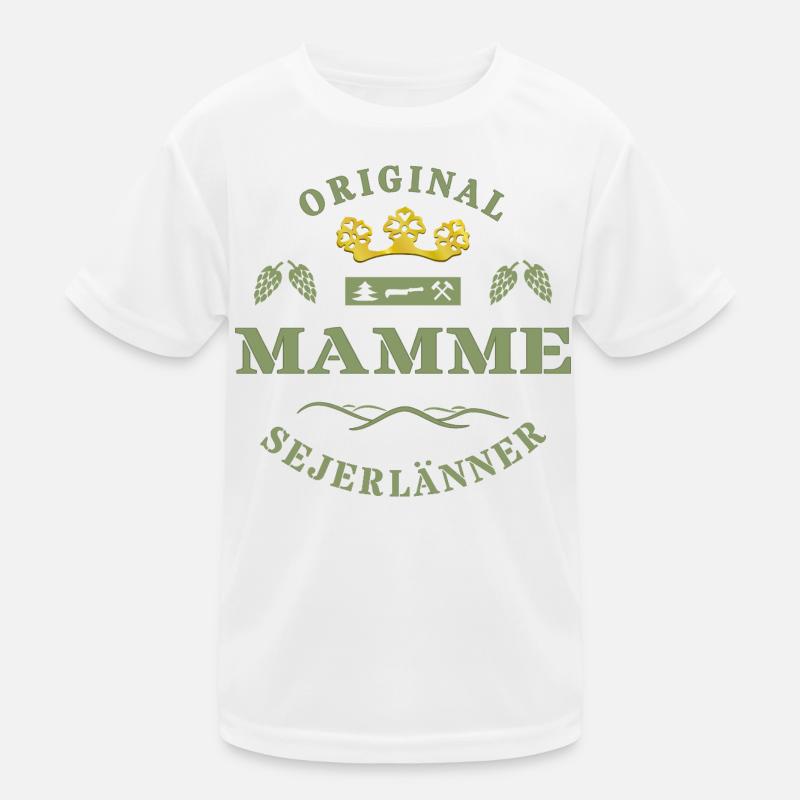 Sejerlänner Mamme Siegerländer Mutter Krönchen Kinder Funktions-T-Shirt