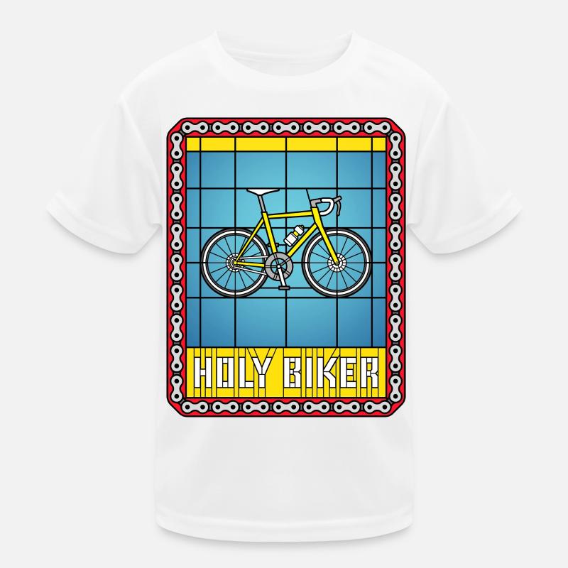 Vitrail de vélo T-shirt sport Enfant