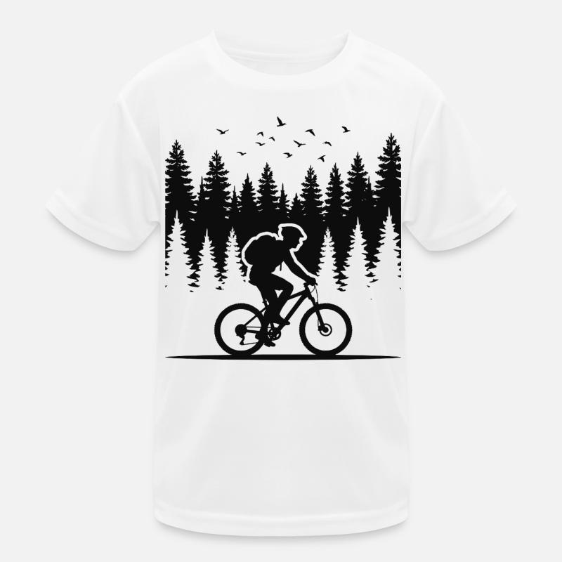 Conception de VTT pour les amateurs d’aventures en plein air T-shirt sport Enfant