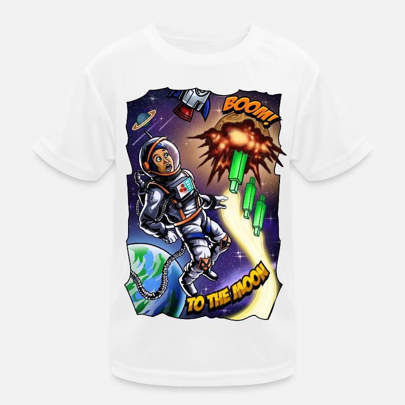 Mondabenteuer: Astronaut Comic Kinder Funktions-T-Shirt