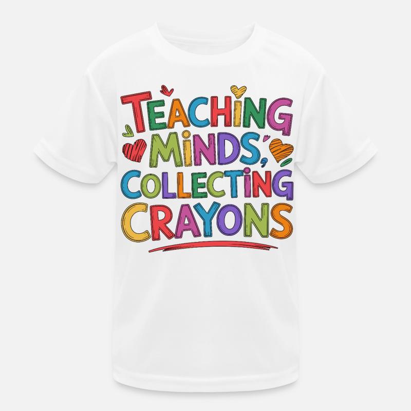 Elementary Teacher Teaching Minds Primary Teacher Kids Functional T-Shirt