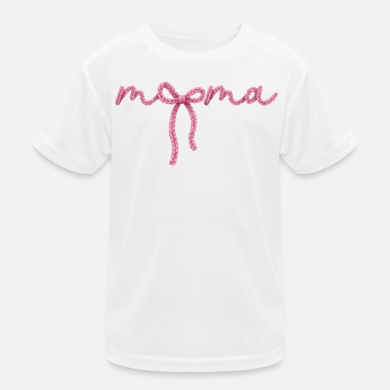Maman Bow T-shirt sport Enfant