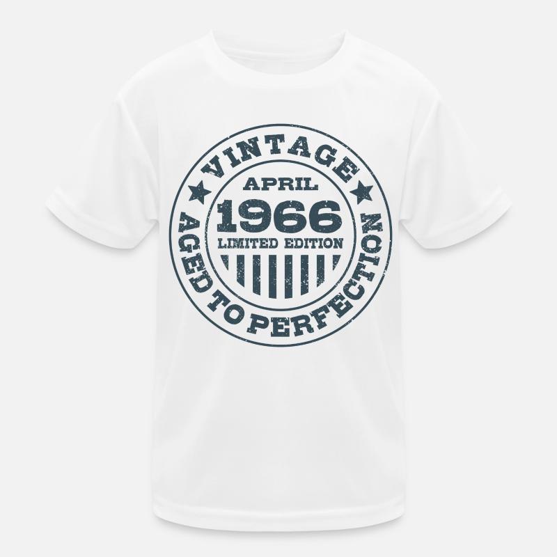 Vintage avril 1966 édition limitée Circle T-shirt sport Enfant