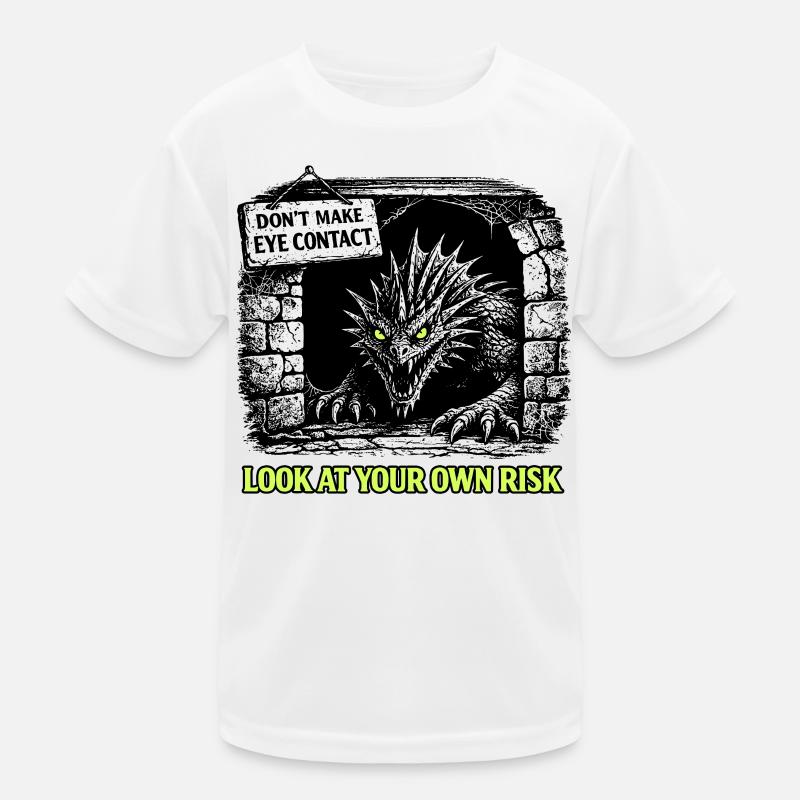 Bazyliszek Polish Legend Warning Kids Functional T-Shirt