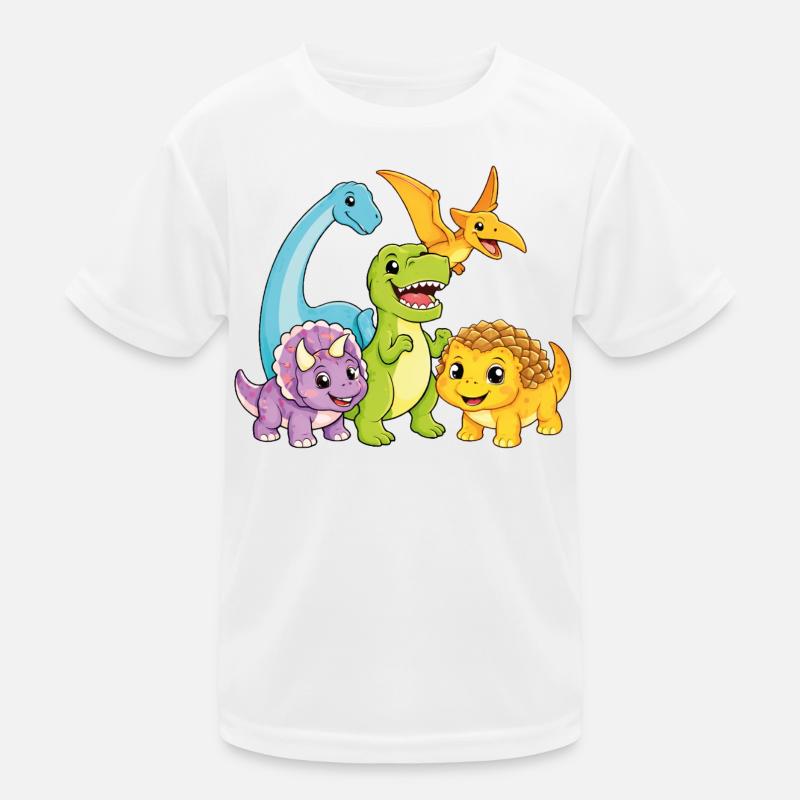 Équipe de Dinos Mignons T-shirt sport Enfant