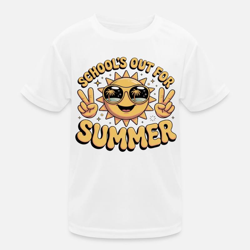 Sommer Kinder Funktions-T-Shirt
