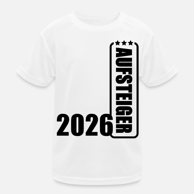 Aufsteiger_2026_lneu Kinder Funktions-T-Shirt