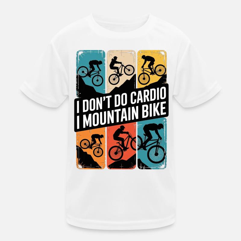 VTT, Descente, Action du cyclisme T-shirt sport Enfant