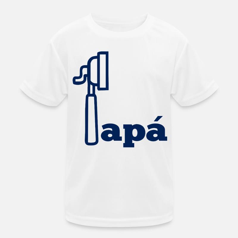 Espresso Café Spanischer Papa Kinder Funktions-T-Shirt