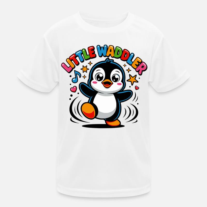 Petit Dandileur | Pingouin Mignon — Roarlings 🐧 T-shirt sport Enfant