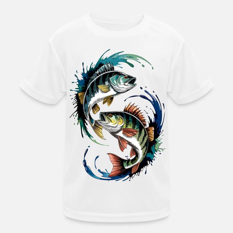 Pêche à la perche T-shirt sport Enfant