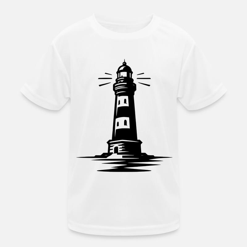 Leuchtturm Kinder Funktions-T-Shirt