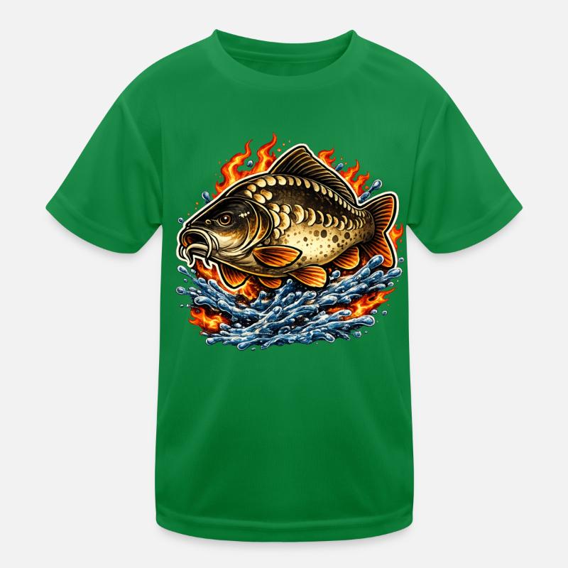 Mirror Carp Kids Functional T-Shirt
