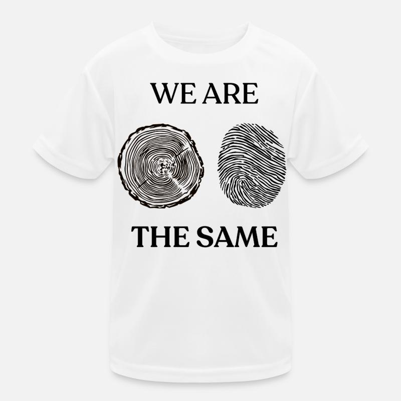 Nous sommes pareils T-shirt sport Enfant