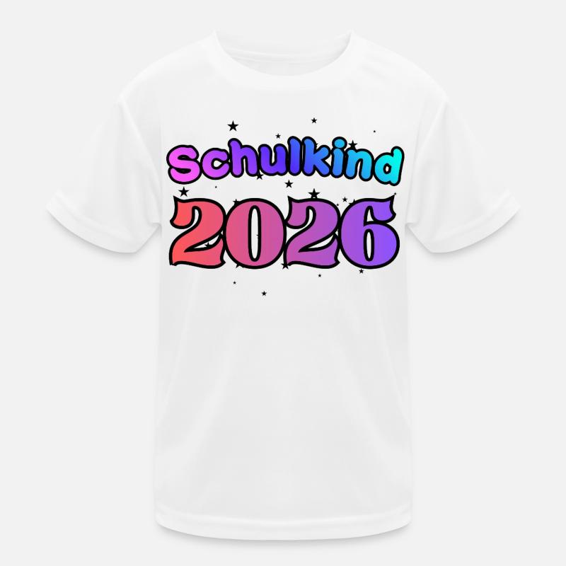 Schulkind 2026 - Ich bin erste Klasse! Kinder Funktions-T-Shirt