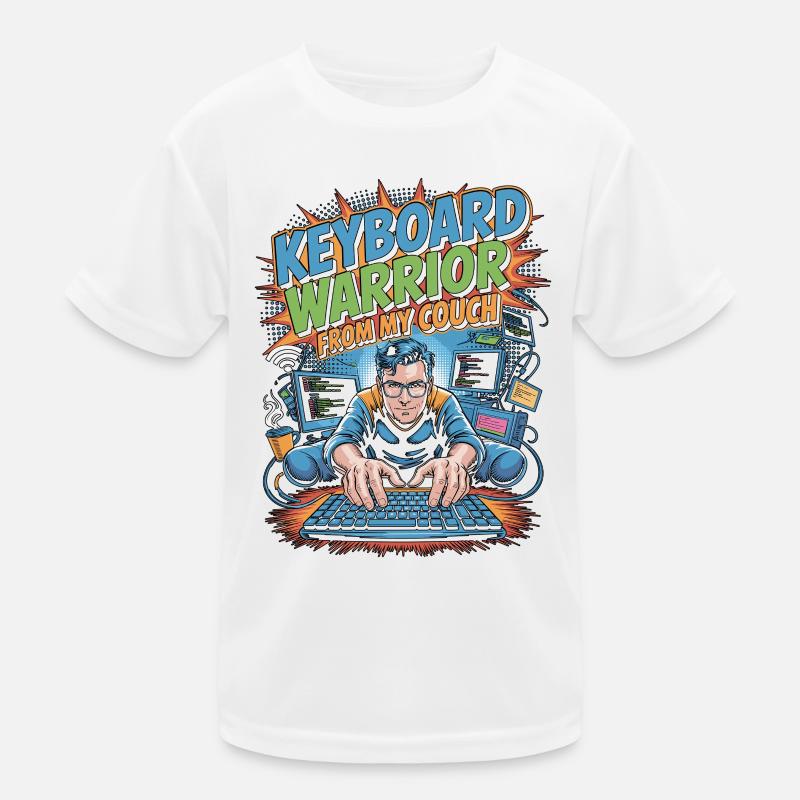 Remote Developer Keyboard Warrior Remote Coder Kinder Funktions-T-Shirt