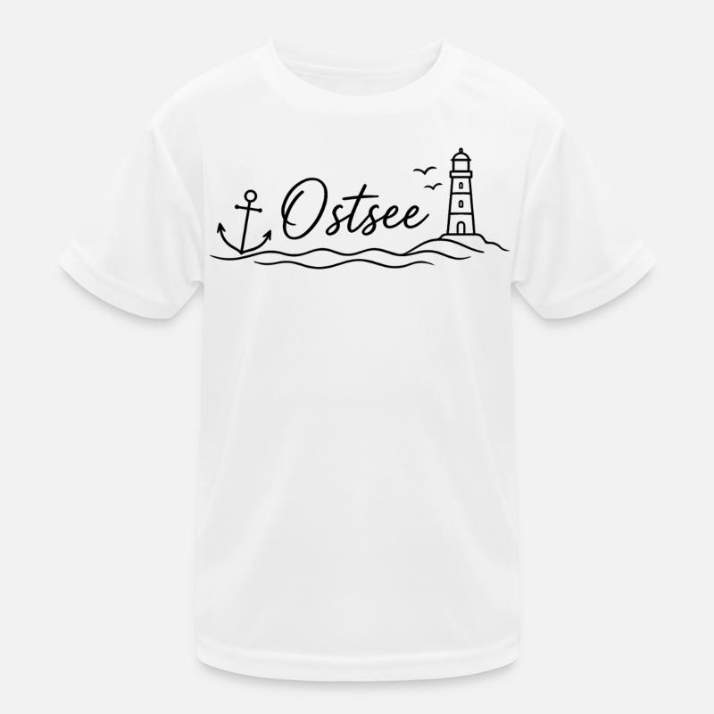 Ostsee Kinder Funktions-T-Shirt