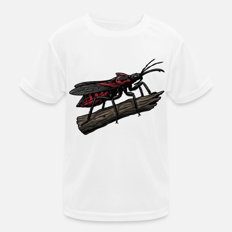 Punaise Assassin Bug Chasseur Red Strike Tattoo T-shirt sport Enfant