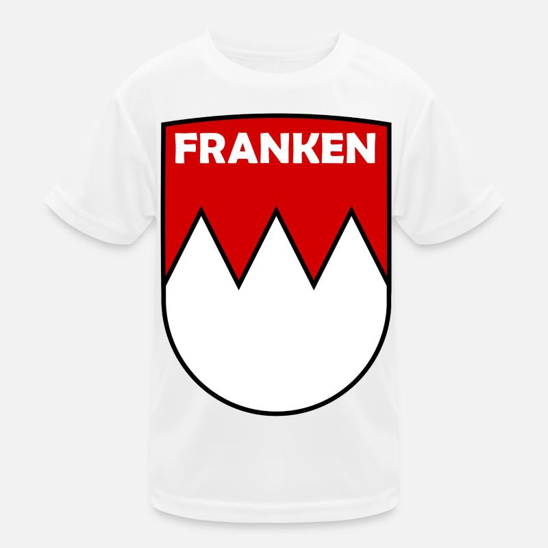 Franken Crest Logo Kinder Funktions-T-Shirt