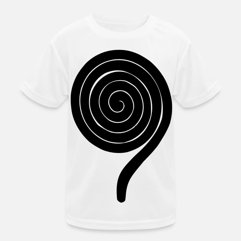 Neun 9. Geburtstag Kinder Funktions-T-Shirt